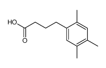 4-(2,4,5-Trimethylphenyl)buttersaeure Structure