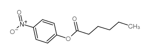 己酸-4-硝基苯酯结构式