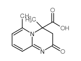 4,6-二甲基-2-氧代-3,4-二氢-2H-吡啶并-[1,2-a]嘧啶-4-羧酸结构式