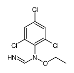 N-ethoxy-N-(2,4,6-trichlorophenyl)methanimidamide结构式