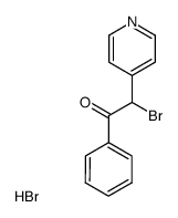2-brom-2-(4-pyridyl)-1-phenyl-1-ethanon-hydrobromid结构式