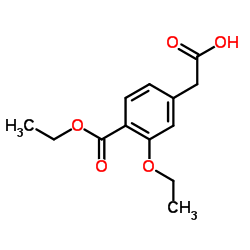 Ethyl 4-(carboxymethyl)-2-ethoxybenzoate Structure