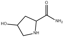 4-hydroxypyrrolidine-2-carboxamide Structure