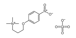 trimethyl-[3-(4-nitrophenoxy)propyl]azanium,perchlorate Structure