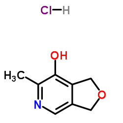 1,3-dihydro-6-methylfuro[3,4-c]pyridin-7-ol hydrochloride picture