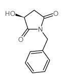 N-苄基-3-羟基-2,5吡咯二酮结构式