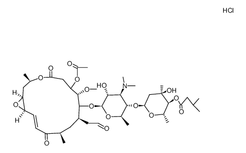 magnamycin-A, hydrochloride结构式