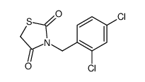 3-(2,4-Dichlorobenzyl)-1,3-thiazolidine-2,4-dione结构式