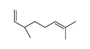 (S)-(+)-3,7-二甲基-1,6-辛二烯结构式