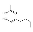 acetic acid,hex-1-en-1-ol结构式