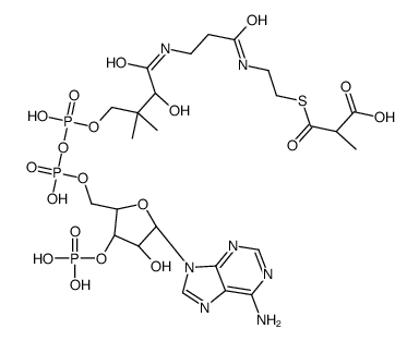 甲基丙二酰辅酶A 四锂盐 水合物结构式