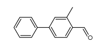 3-methyl-4-biphenylcarbaldehyde Structure