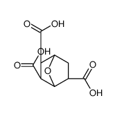(1R,2R,3S,4S,5S)-7-oxabicyclo[2.2.1]heptane-2,3,5-tricarboxylic acid结构式