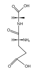 γ-L-Glutamyl-D-alanin结构式