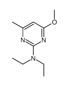 N,N-diethyl-4-methoxy-6-methylpyrimidin-2-amine Structure