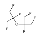 1,2,3-trifluoro-2-(1,2,3-trifluoropropan-2-yloxy)propane Structure