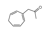 Cycloheptatrienyl-aceton结构式