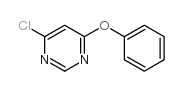 4-苯氧基-6-氯嘧啶结构式