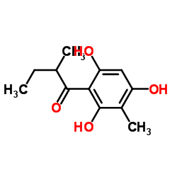 (S)-2-甲基-1-(2,4,6-三羟基-3-甲基苯基)-1-丁酮图片