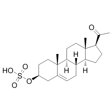 孕烯醇酮单硫酸盐结构式