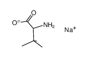 t-leucine sodium salt Structure