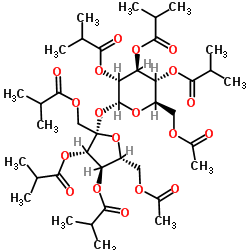 Sucrose diacetate hexaisobutyrate structure