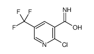 2-chloro-5-(trifluoromethyl)pyridine-3-carboxamide Structure