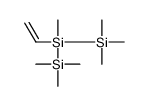 ethenyl-methyl-bis(trimethylsilyl)silane Structure