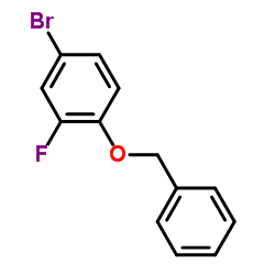 1-(Benzyloxy)-4-bromo-2-fluorobenzene Structure