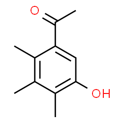 5'-Hydroxy-2',3',4'-trimethylacetophenone Structure