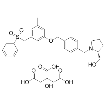 PF-543柠檬酸盐结构式