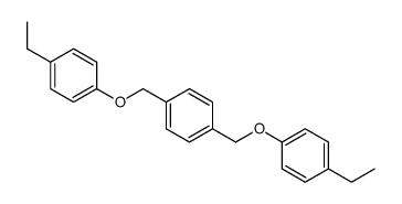 1,4-bis[(4-ethylphenoxy)methyl]benzene结构式