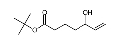 tert-butyl 5-hydroxyhept-6-enoate结构式
