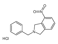 2-BENZYL-4-NITROISOINDOLINE HYDROCHLORIDE结构式