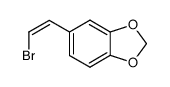 (Z)-β-bromo-3,4-methylenedioxystyrene Structure