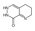 3,4,6,7-tetrahydro-2H-pyrido[2,3-d]pyridazin-8-one结构式