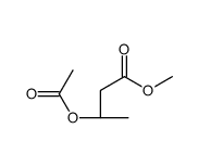 methyl (3R)-3-acetyloxybutanoate Structure