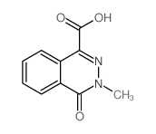 3-甲基-4-氧代-3,4-二氢二氮杂萘-1-羧酸结构式