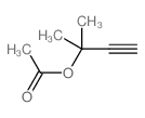 3-Butyn-2-ol,2-methyl-, 2-acetate Structure