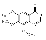 6,7,8-Trimethoxyquinazolin-4(3H)-one Structure