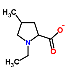 1-Ethyl-4-methyl-2-pyrrolidinecarboxylate Structure