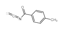 4-甲基苯甲酰基异硫氰酸酯结构式