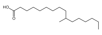 10-methylhexadecanoic acid Structure