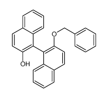 1-(2-phenylmethoxynaphthalen-1-yl)naphthalen-2-ol结构式