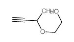 Ethanol, 2-[ (1-methyl-2-propynyl)oxy]-结构式