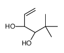 (3S,4S)-5,5-dimethylhex-1-ene-3,4-diol结构式