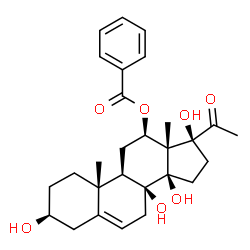 12-O-Benzoyldeacylmetaplexigenin结构式