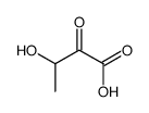 Butanoic acid, 3-hydroxy-2-oxo- (9CI) Structure