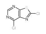 2,7-二氯噻唑并[5,4-D]嘧啶结构式