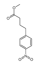 4-(4-硝基苯基)丁酸甲酯结构式